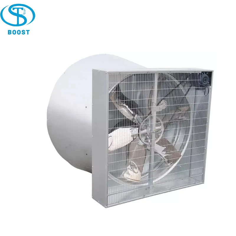 Direct supply Livestock breeding Cone Fan exhaust equipment Cowshed exhaust Fan louver wind duct Fan