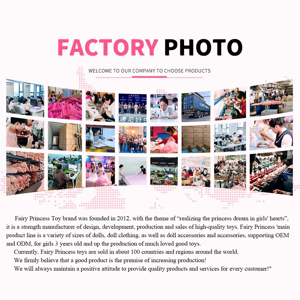Top-ranking suppliers Girl  Doll  Clothes OEM Custom doll and Customization clothes