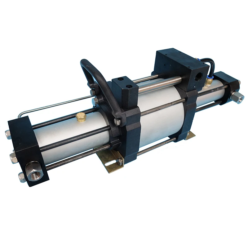 USUN Model:WST60     500- 800 Bar Output double stage helium gas booster pump