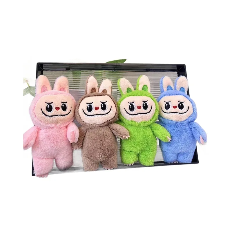 wholesale custom label Labu Popmater Monsters Marted Anime Soft Bag Pendant Stuff Mini Toy Plush doll Keychain Plushies Gift