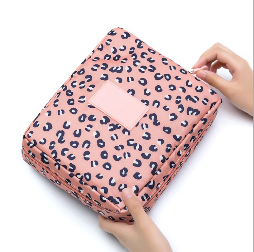 Wholesale customized logo small make up case bag cosmetic bag makeup
