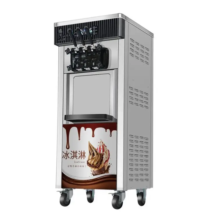 Cepifri Ice Cream Machine Factory Palette Sandwich Waffer Food Tracks For Milk Pasteurizer Small Size Bench Industrial Maker