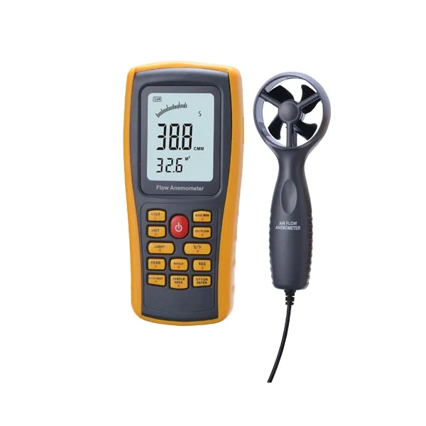 CHENF Windspeed, Temperature, Wind Chill Handheld Weather Meter Anemometer