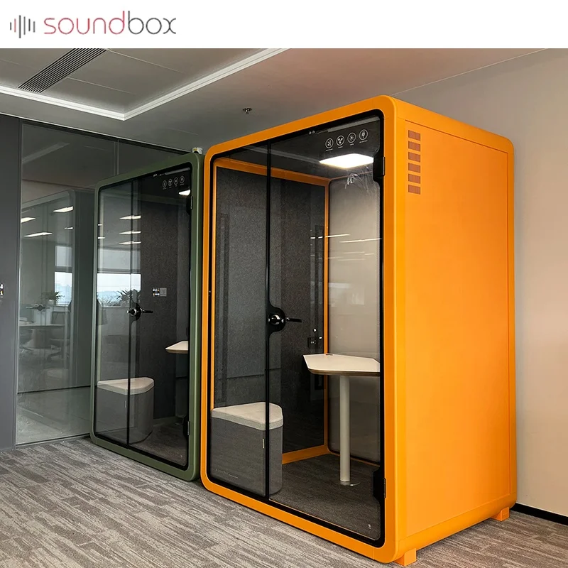 Work office booth office furniture meeting pod soundproof meeting room movable phone call sofa booths