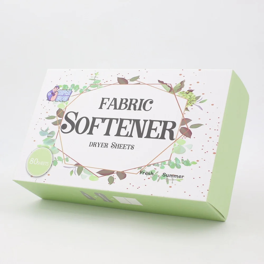 Lavender Scents Factory Wholesale Low Price Fabric Softener Sheet Laundry Dryer Sheet With Custom Packaging And Size
