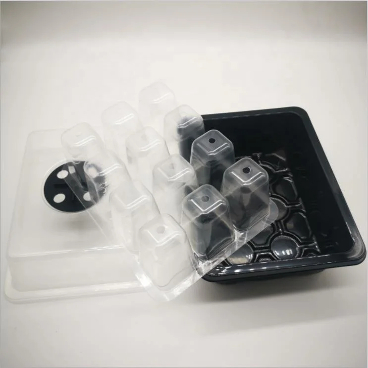 
Seed Incubator Tray Set Plant Starter Kit 6/12-hole Seedling Box with Lid Seedling Trays Seed Starter Box Gardening Supplies 