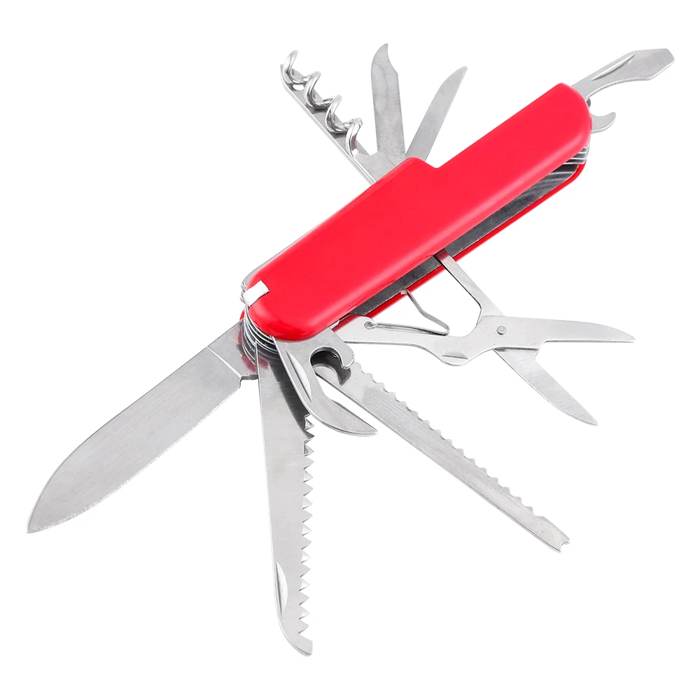 11 in 1 Stainless Steel Folding Multi-Function Multi Tool Knife Pocket Hunting Outdoor Camping Rescue Survival Knife