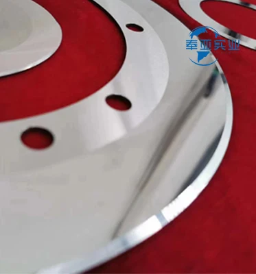 Tungsten steel  round blade circular slitting blade for corrugated cardboard  cutting