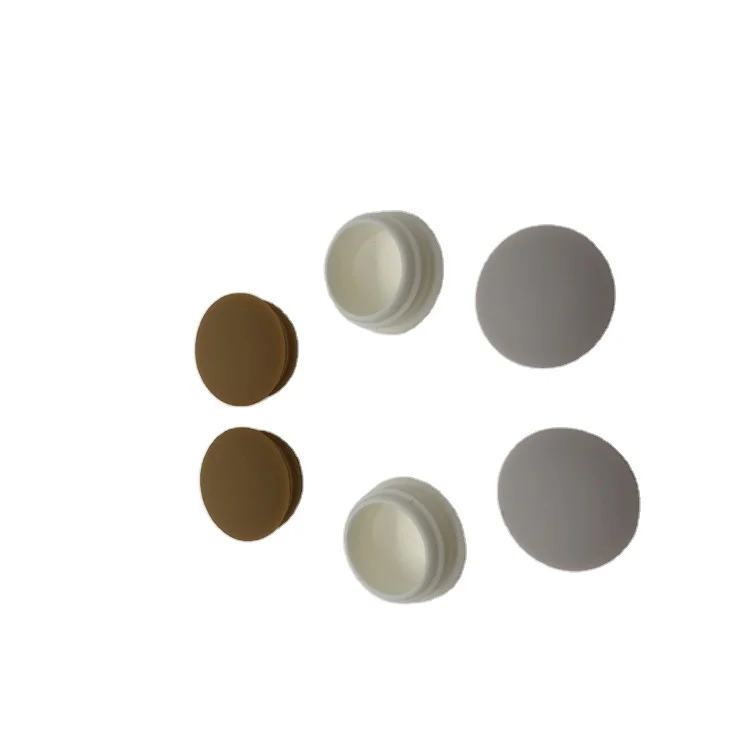 #58 Factory  Custom Special-shaped Silicone  Rubber End Cap for medical and bottles