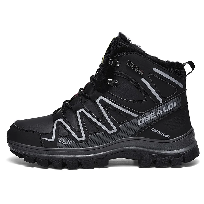 
Factory Price Mens Trail Hiking Shoes Outdoor Cotton-Padded Shoes Winter Good Hiking Shoes Hiking Footwear 