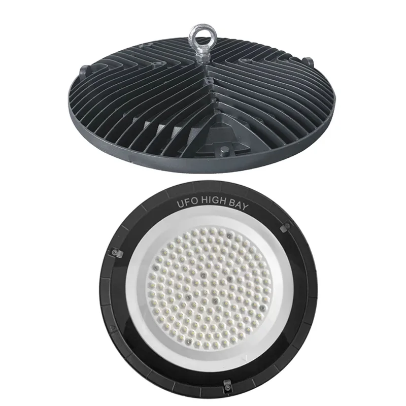 LC accepted Guangzhou manufacturer 50w 100w 150w 200w 240w 300w ufo led highbay lamp light for warehouse workshop