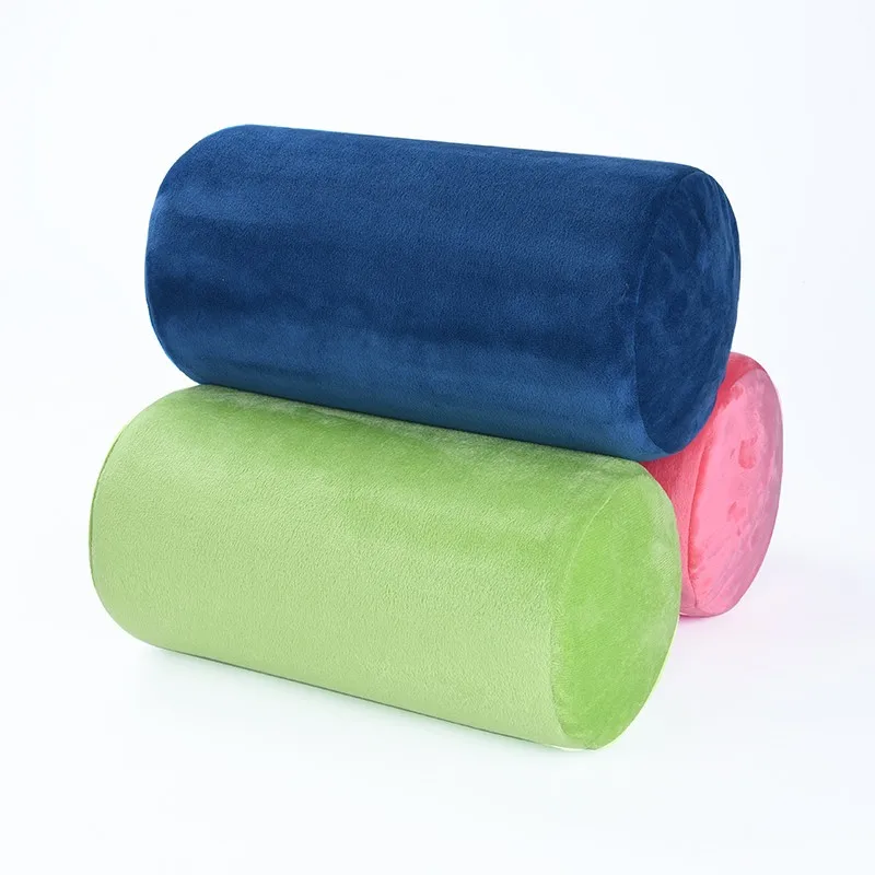 Hot Sale Customized Round Neck Pillow Cylinder Shape For Supporting Memory Foam Pillow