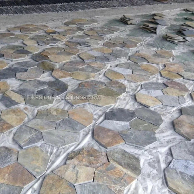 Rustic Paving Tiles Wholesale Price Stone Natural Slate Outdoor Stepping Stone And Slate