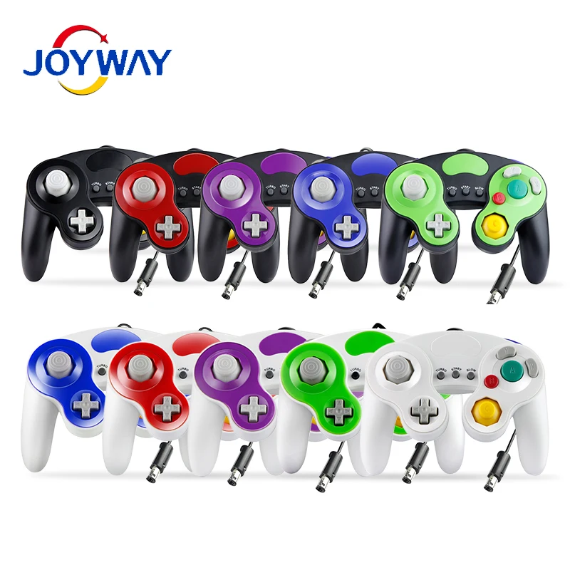Wired GC NGC Controller Gamepad Joystick Compatible for Gamecube & Wii Console