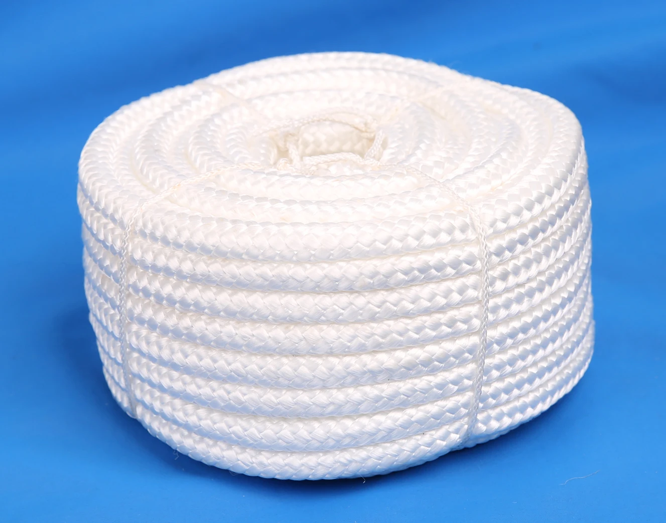 5 mm White Diamond Braid Polyester Rope Nylon rope Poly rope