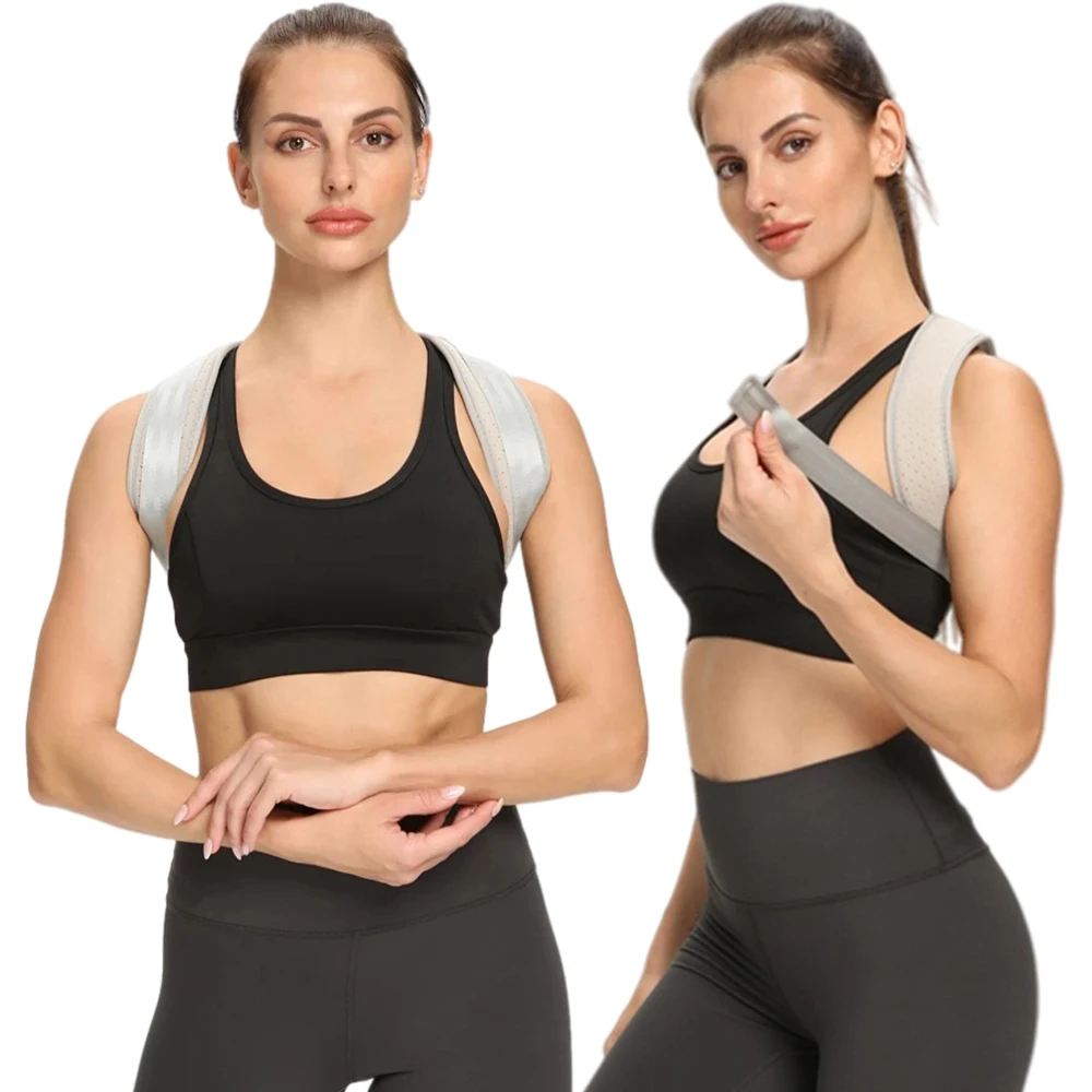SY825 Medical Adjustable Back Posture Corrector Shoulder Clavicle Support Correction Belt for Women Humpback Seated Corrector