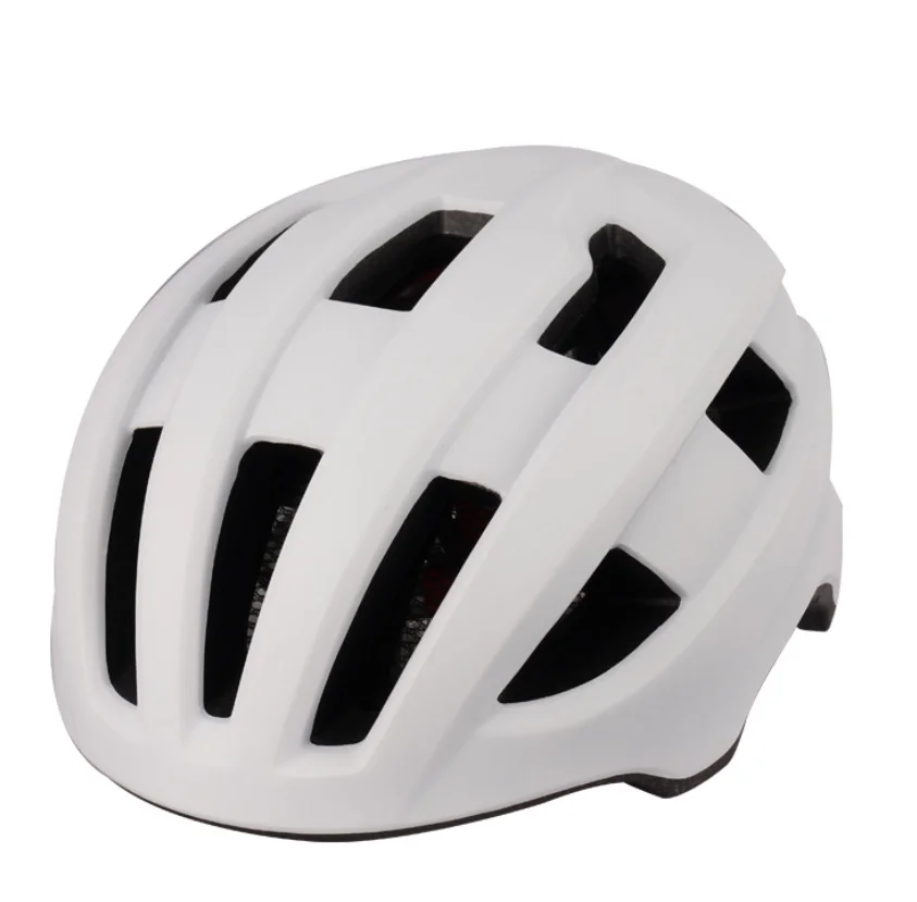 CE certificate New sport anti-impact EPS PC Ultralight in-mold Road-bike oval safety riding helmet for  adult