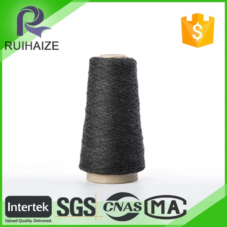 Textile Yarn Acrylic Dyed Mesh Yarn for Weaving