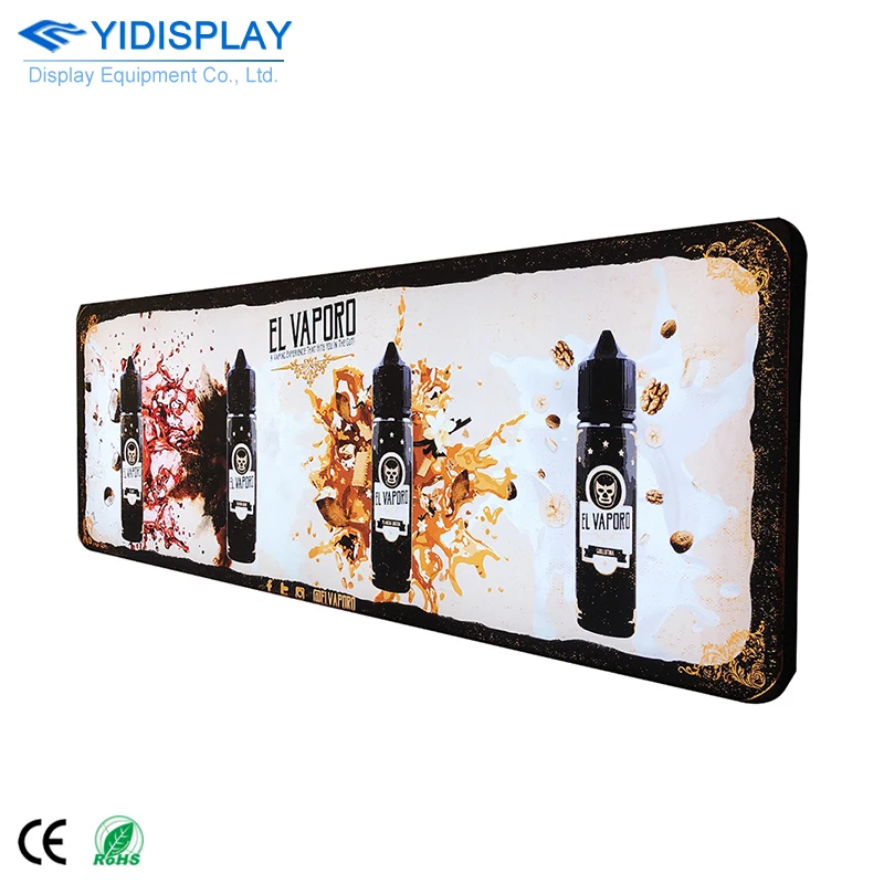 Double Sided Cube Aluminum Frame LED Dynamic Exhibition Light Box Advertising