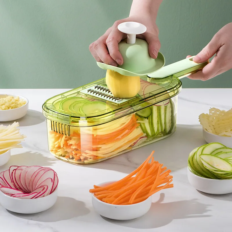 Новый кухонный мульти 12 в 1 ручной резак для фруктов и овощей кусачки лука овощерезка кухонные инструменты