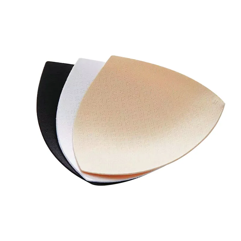 Bra Cup Wholesales Breathable and Wicking Cotton Swimwear Foam Sexy Seamless Invisible Lingerie 1/2 3/4 Push up Half Bra Cup