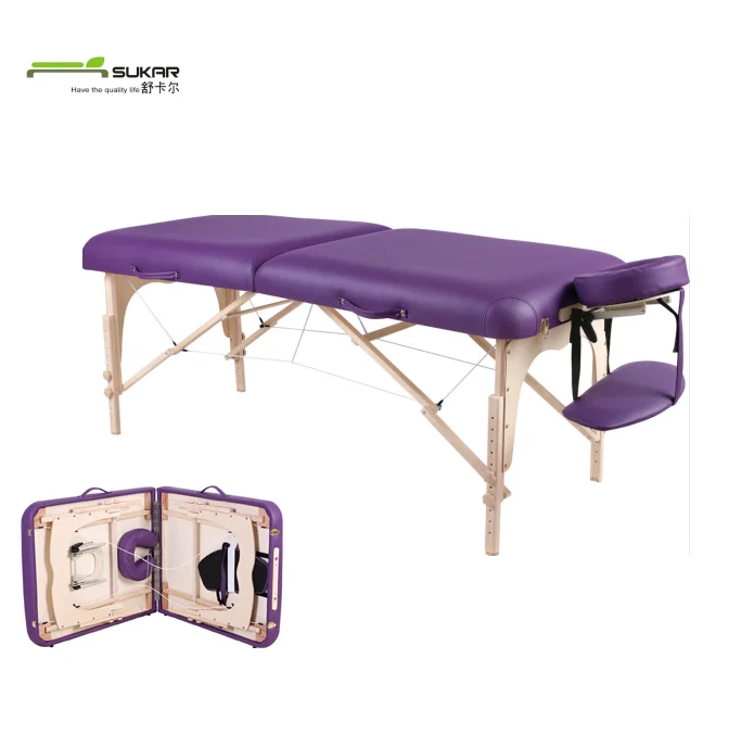 Оптовая продажа с фабрики дешевый складной деревянный массажный стол массажные кровати Германия
