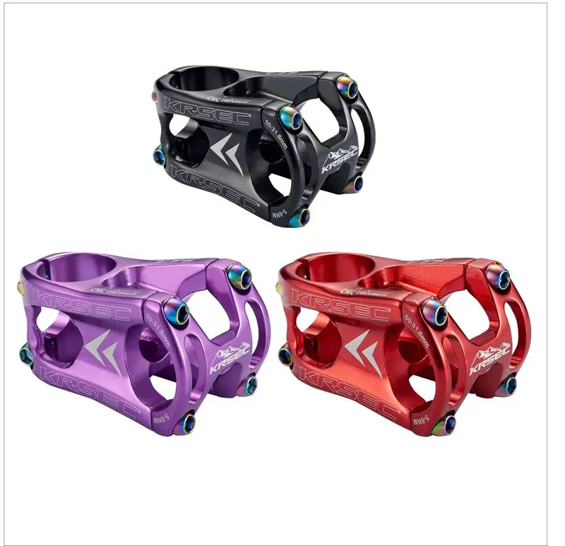 Вынос для горного велосипеда, 31,8 мм, 50 мм, алюминиевый короткий вынос для руля, ультралегкий поднос для горного велосипеда, BMX DH FR, для большинства велосипедов, дорог