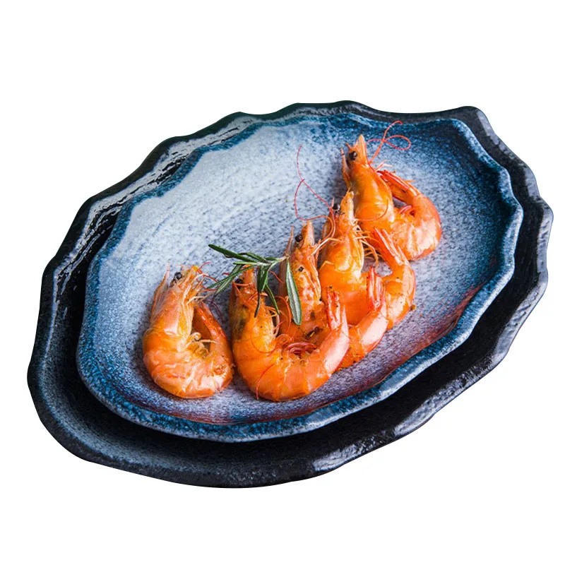 Фарфоровая овальная тарелка для домашнего использования, Высококачественная овальная тарелка в форме рыбы для свадебных, гостиничных, свадебных блюд