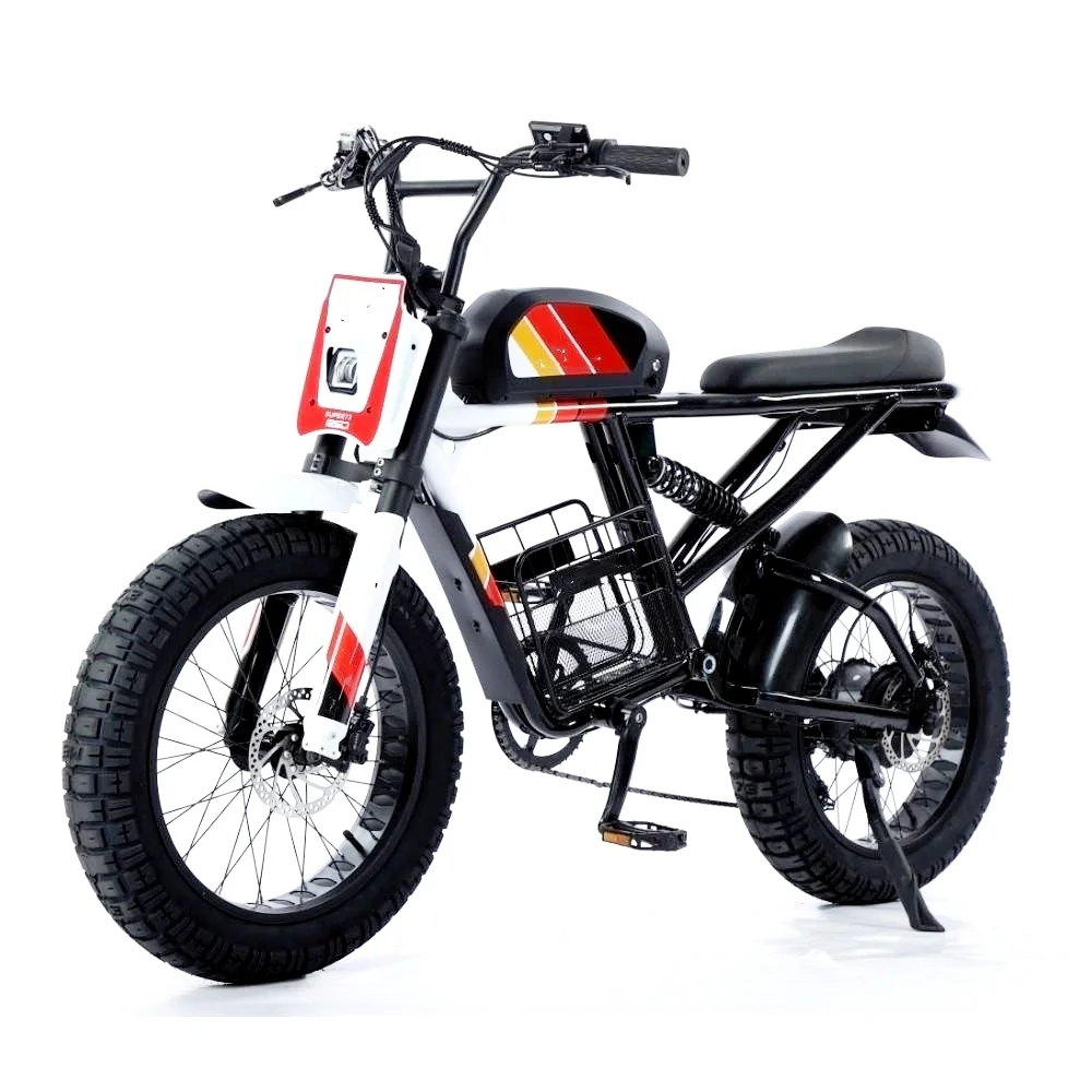 super bicycle 73 fatbike rx mojave 250w 1000w 2000w 3000w 1500w 72v 48v 13A 23A duel battery electric fat e tire bike ebike