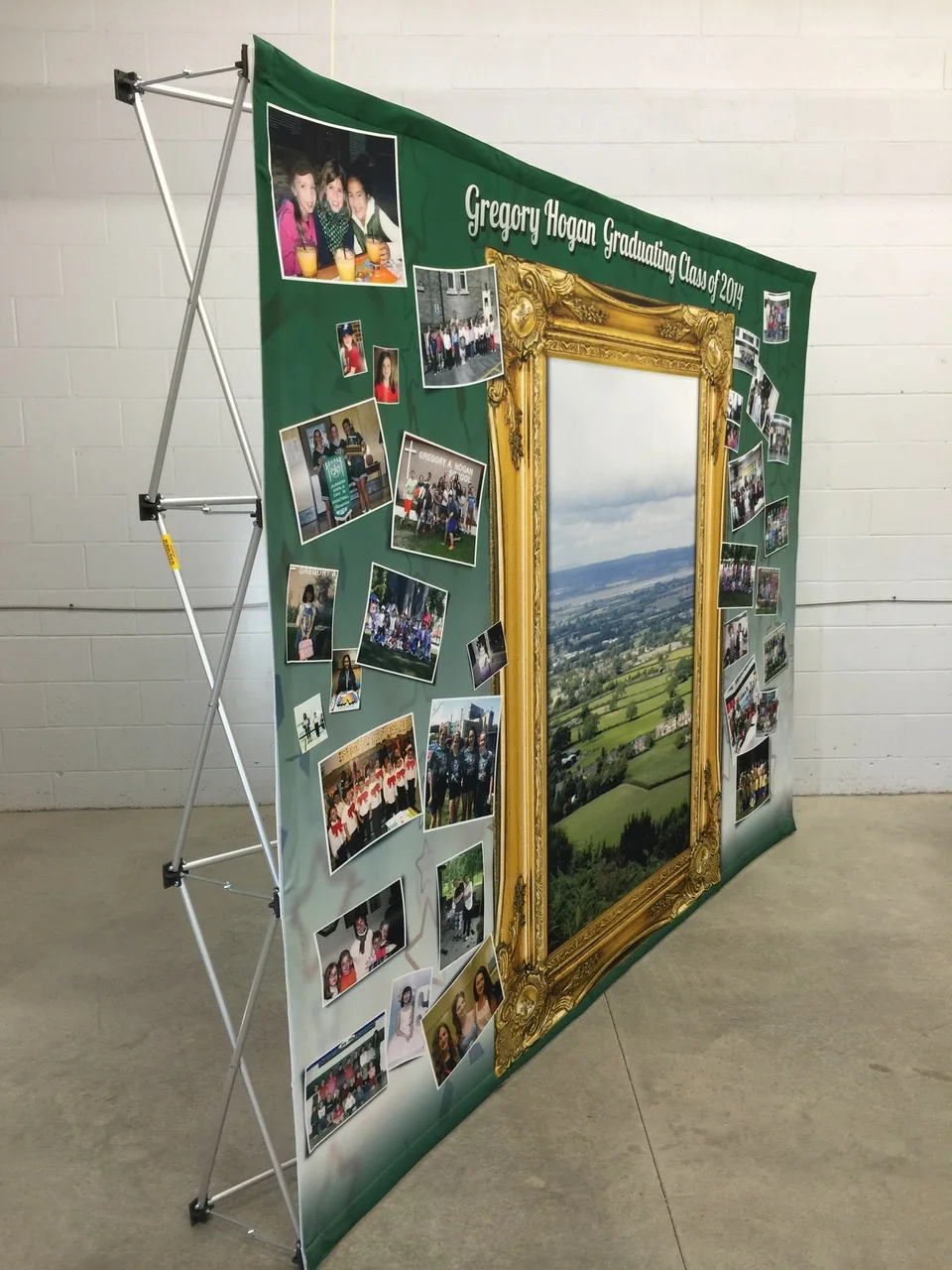 Foldable Advertising Pop Up Display Exhibition Stand