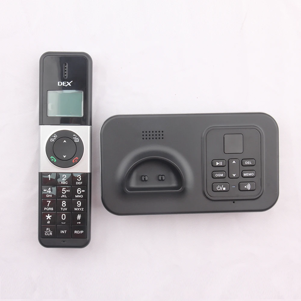 New Cordless Telephone Digital DECT Phone with TAM Office Dest D1002TAM-T