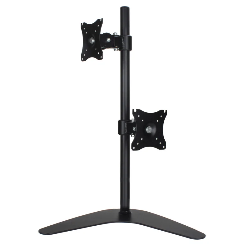 Hillport Adjustable Computer Dual Monitor Holder Arm Desk Mount Stand