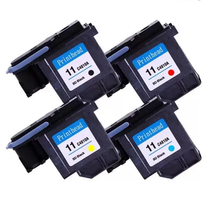 Совместимая печатающая головка HP 11 HP11 черная C4810A 4810 цветная Печатающая для DesignJet 500 510 C4811A C4812A C4813A
