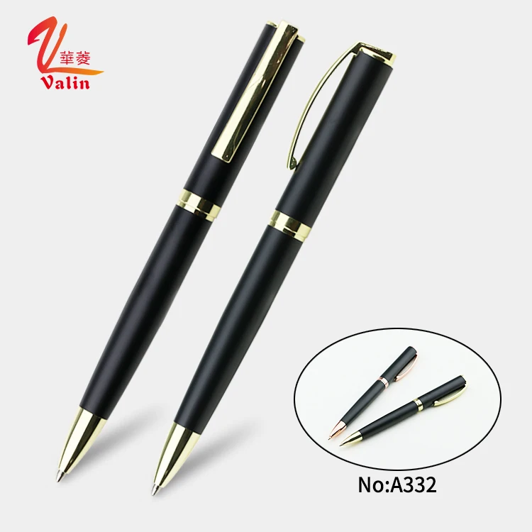 2020 шариковая ручка, пистолет, черная/красная стальная металлическая ручка, бренды с индивидуальным логотипом для рекламных металлических ручек, набор