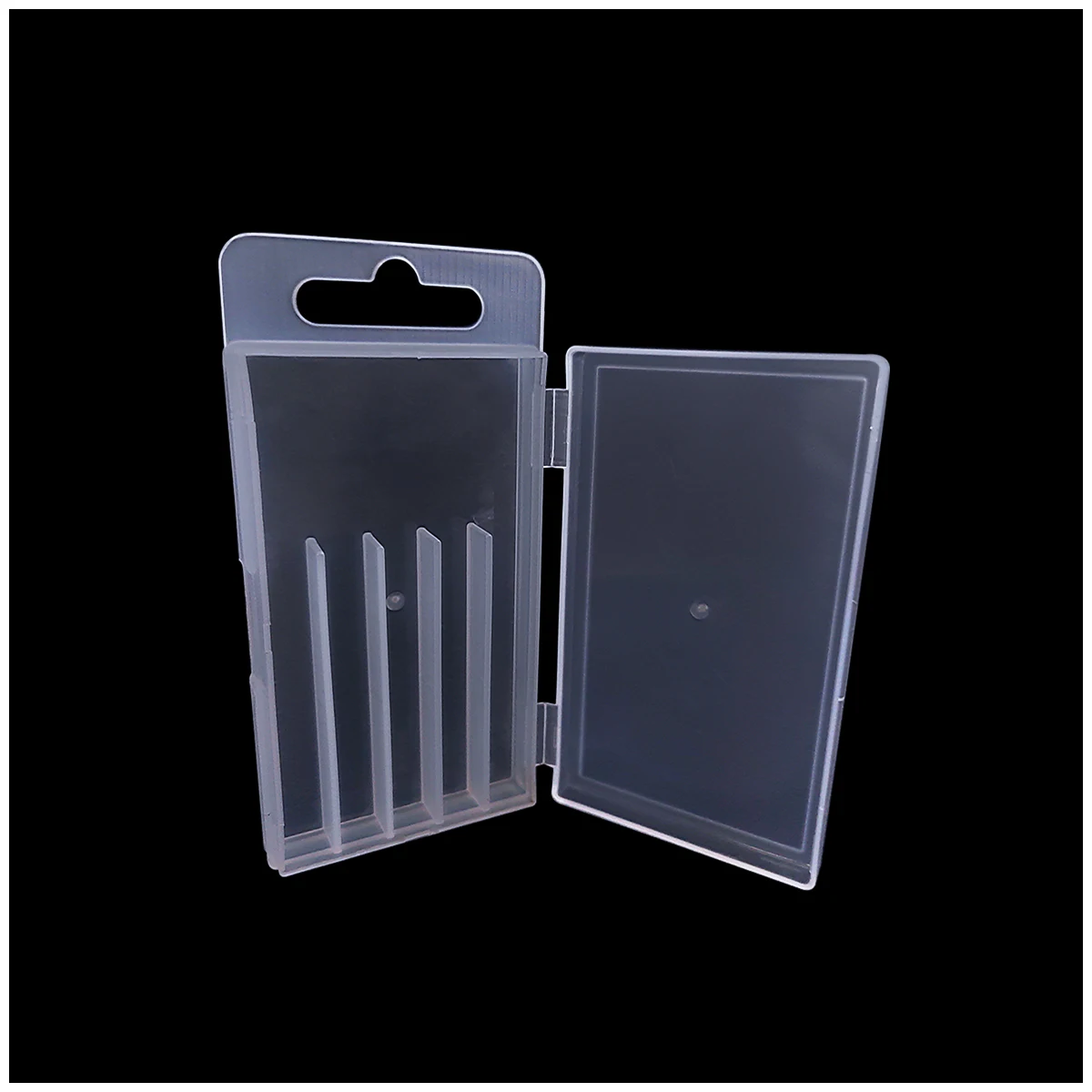 Manufacturer direct sales high-quality plastic drill bit packaging box, nail drill bit storage box, nail drill bit holder box