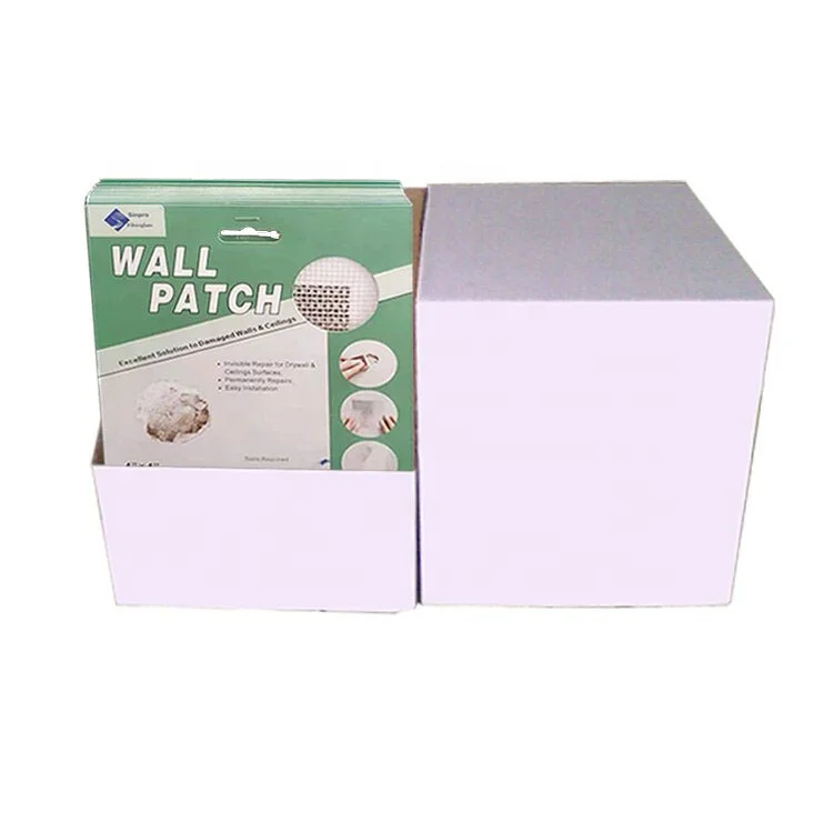Стекловолоконная гипсокартонная алюминиевая пластина для ремонта стен, трещин, 2 дюйма, 4 дюйма, 6 дюймов, 8 дюймов, 10 дюймов