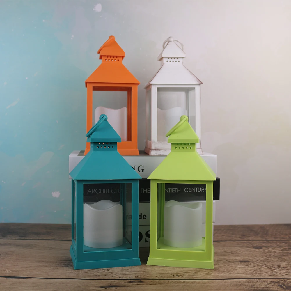 Flame Effect Decorative LED Lantern,Outdoor Hanging Lantern,Decorative Candle Lanterns