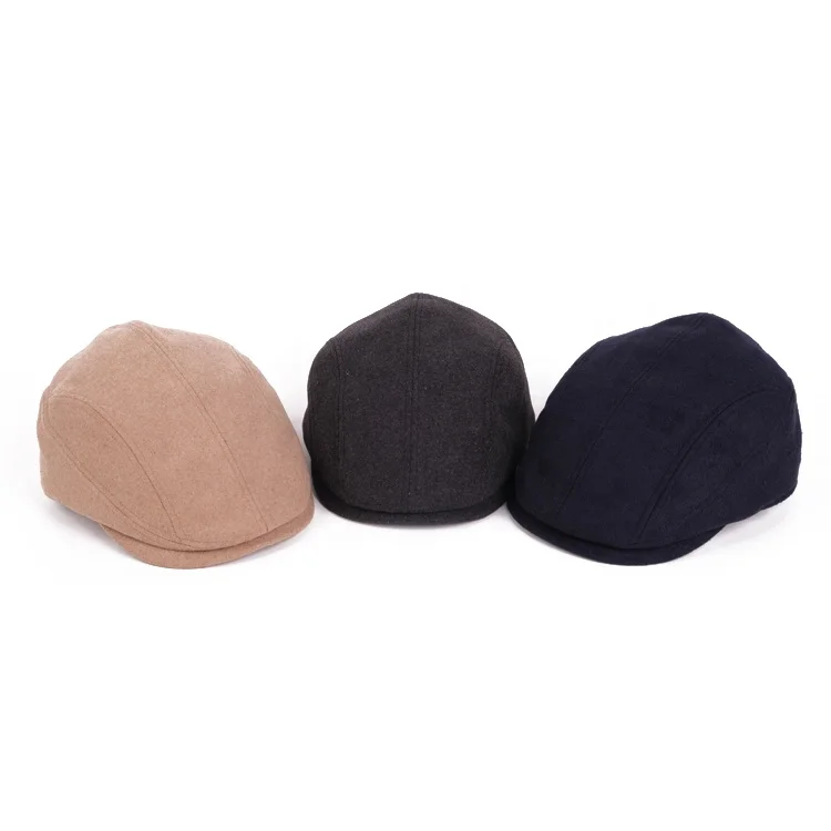 Wholesale Unisex Adult Male Character Wool Vintage British Hats Female Ivy Cap