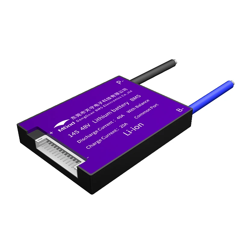 
Литиевая батарея 14s bms для электровелосипеда 48 в BMS 14S 48 в 40 А с функцией балансировки BMS PCM 