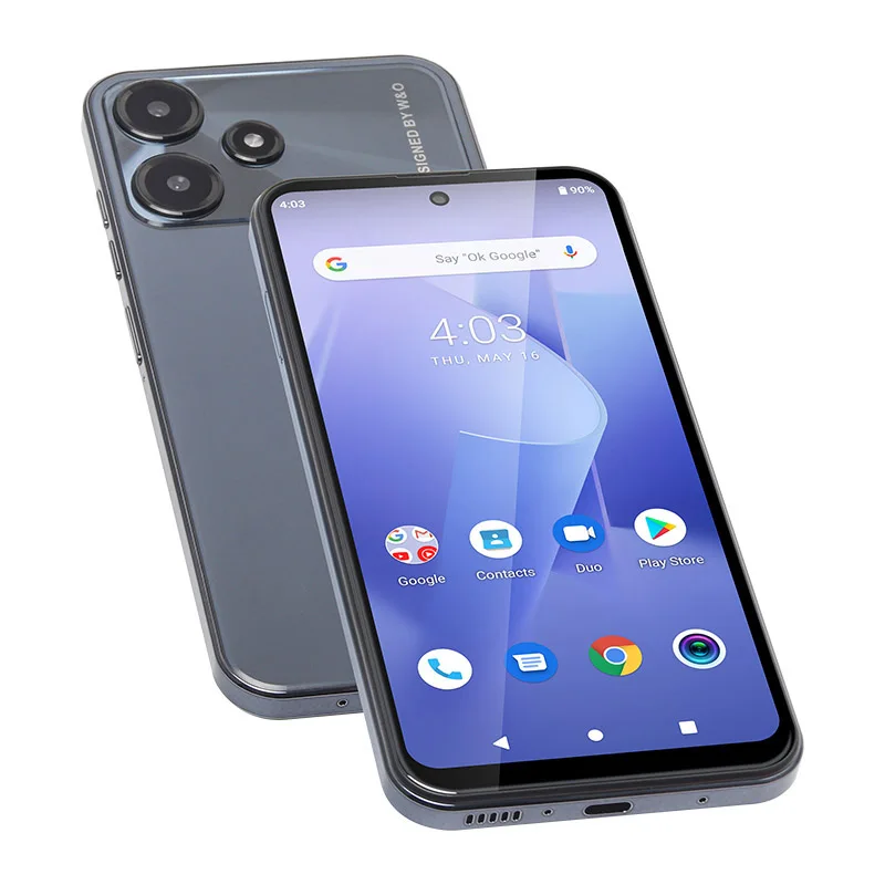 W&O X100 6.5 Inch Incell IPS Screen 3+32GB 4G Android Mobile Smartphone Quad Core Processor