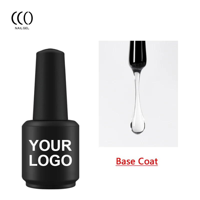 Wholesale Base Coat Shine Bright Top Coat Private Logo 2 in 1 Base & Top Coat