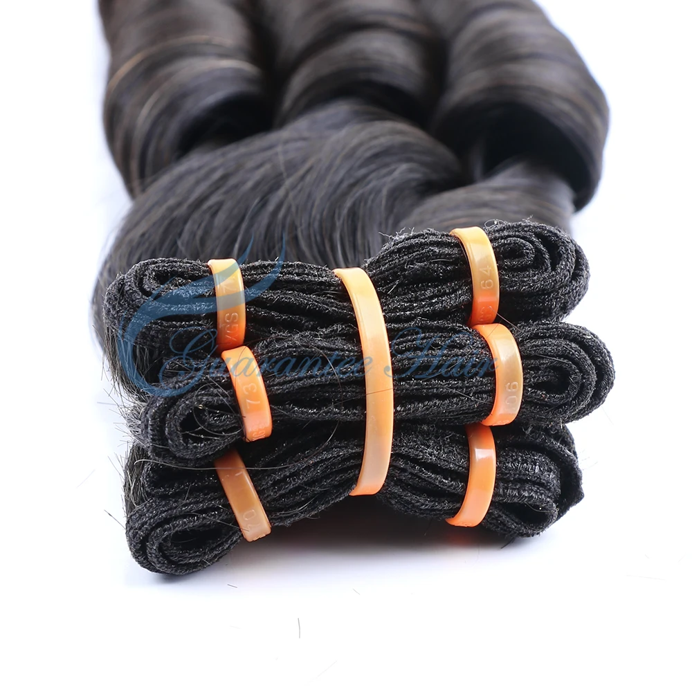 malaysian hair spring curly super double drawn hair removal machine human hair weave