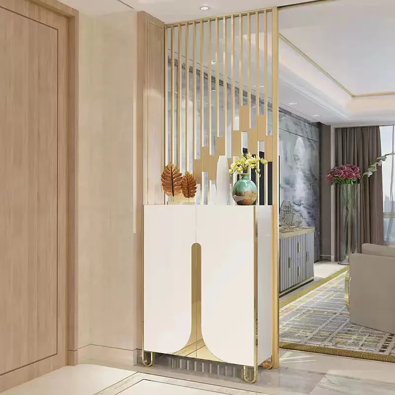 Custom stainless steel commercial room dividers partitions candle screen portable garden screens room dividers