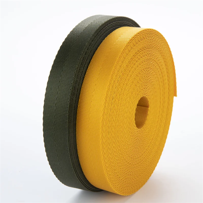 High Strength Crew Safety System Components Parachute Custom Herringbone 2 Twill Tape Nylon Webbing