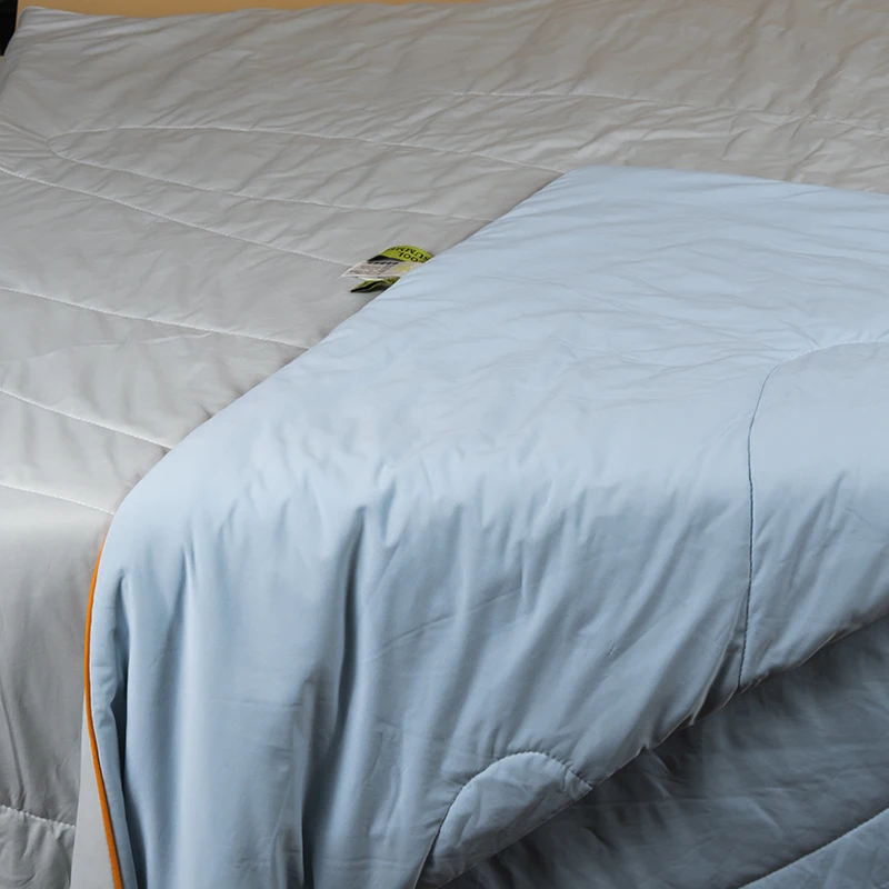 factory custom korean baby summer polyester cooling ice feeling quilt comforter blanket