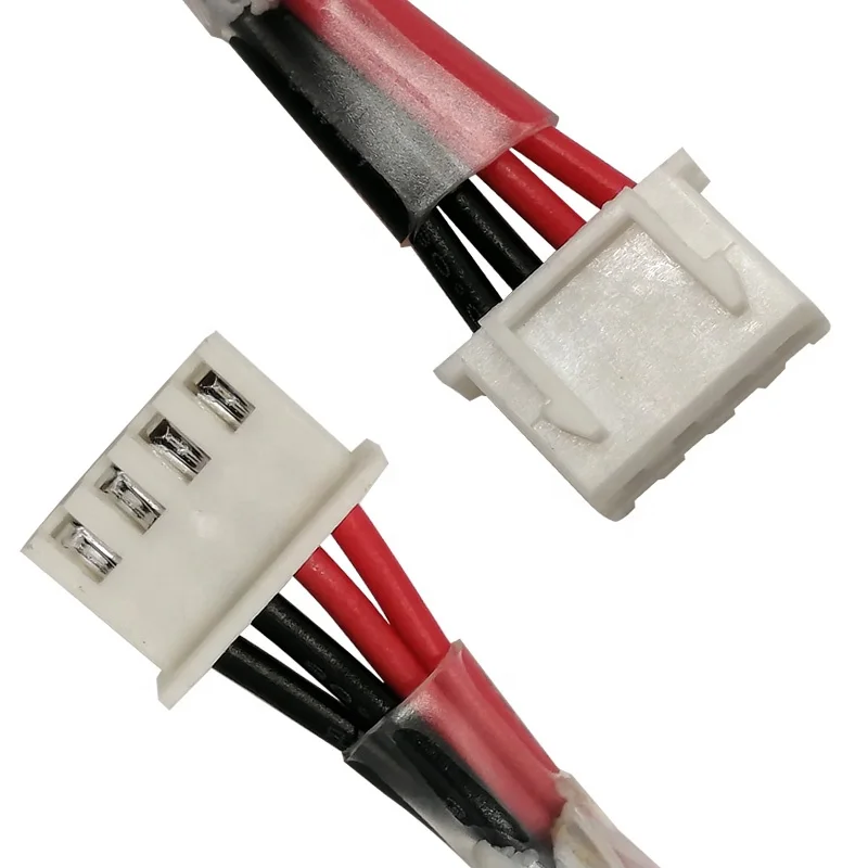 Профессиональный заказной OEM сборка жгута проводов Гибкий плоский кабель 4 pin плоский кабель с Molex/JST/вх/XH разъем