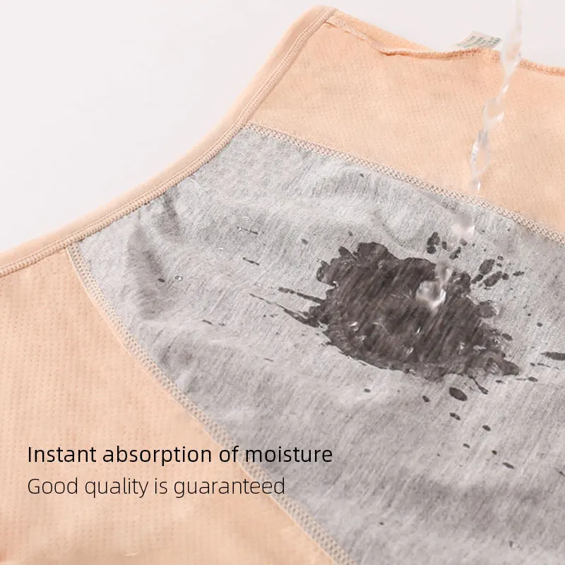 Organic Wholesale Custom Absorbent Leak Proof Underwear Menstrual girls Leakproof Period Panties for women