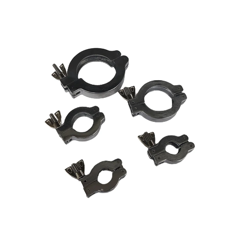 Vacuum Fittings Stainless Steel Kf Clamp With Centering For Semiconductor