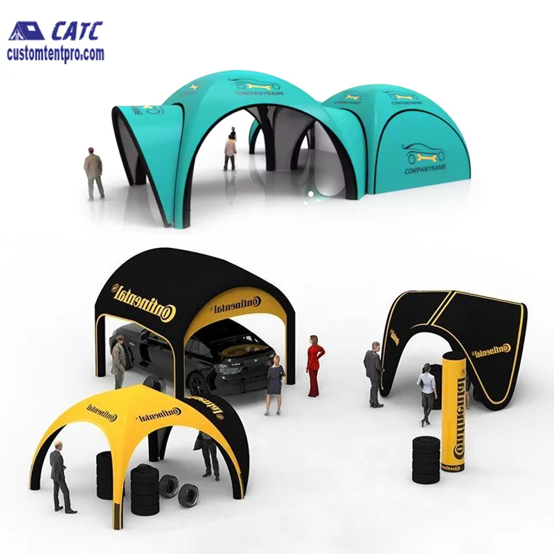CATC Events Exhibition Sport Outdoor Air Marquee Advertising Promotional Dome Inflatable Gazebo Canopy Air Sealed Tent For