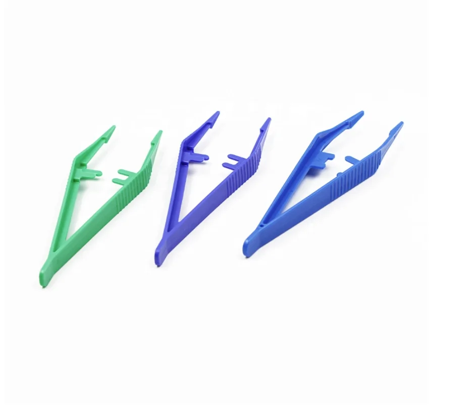 Medical Disposable Laparoscopic Sterilized Plastic Biopsy Forceps/plastic tweezer